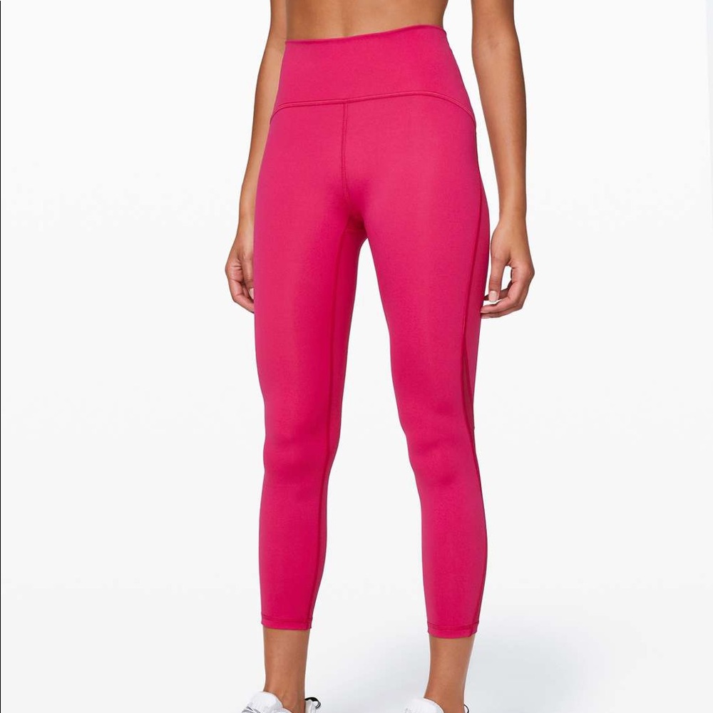 Lululemon Train Times Pant 25" ‘Calypso Pink’